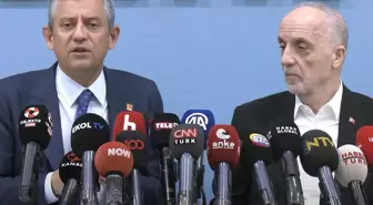 Türk-İş'i ziyaret eden CHP lideri Özel: Asgari ücret temmuzda artırılmalı