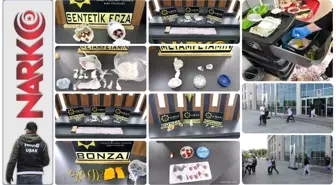 Uşak'ta Narkotik Operasyonu: 4 Şüpheli Tutuklandı