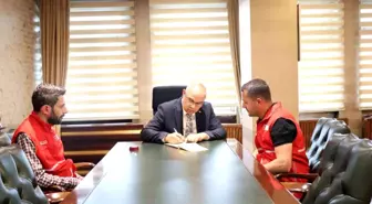 Ağrı Valisi Kurban Vekaletini Gazze'ye Verdik