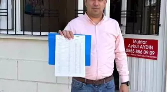 Sarıoğlu Mahallesi Muhtarlık Seçimleri 1 Haziran'da
