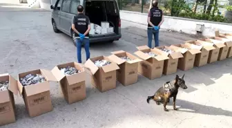 Mersin'de Uyuşturucu Operasyonu: 38 Bin 464 Sentetik Hap Ele Geçirildi