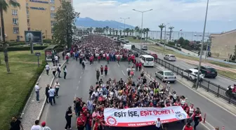 İzmir'de İşçilerden Grev Eylemi: Hak ve Adalet Müzakeresi