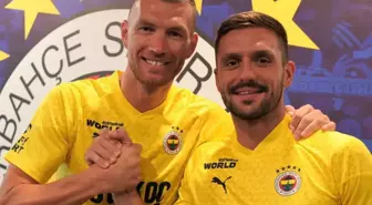Taraftardan büyük tepki var! Tadic ve Dzeko'ya mutfakta plaket verildi