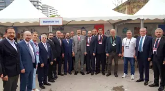 TOBB Yönetimi Erzurum Ticaret ve Sanayi Odası'nı Ziyaret Etti