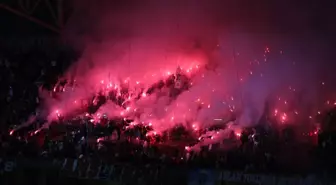 Avrupa Ligi'ne giden Samsunspor'dan coşkulu kutlama