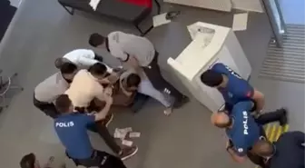 Banka Müdürüne Bıçak Çeken Şahıs Tutuklandı