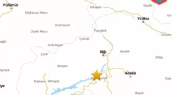 Bingöl'de 4.4 Büyüklüğünde Deprem