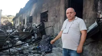 Hatay'da Depremzede Esnafın Tekstil Deposunda Yangın: 10 Milyon TL Zarar