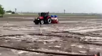 Kayseri'de Dolu Yağışı Arazileri Etkiledi