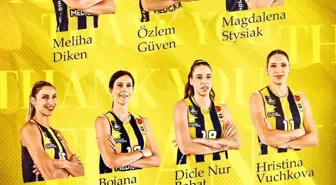 Fenerbahçe Kadın Voleybol Takımı'nda 7 İsimle Yollar Ayırıldı