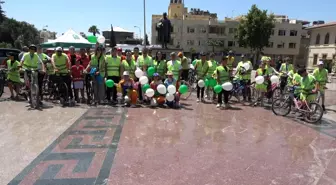 Kilis'te Bağımlılıkla Mücadele İçin Bisiklet Turu Düzenlendi