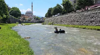 Prizren'de Bunar Festivali'nde Rafting Coşkusu