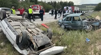 Uşak'ta Feci Kaza: 7 Yaralı