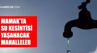 Ankara MAMAK su kesintisi! 2-3 Haziran ASKİ Mamak su kesintisi ne zaman bitecek, sular ne zaman gelecek?
