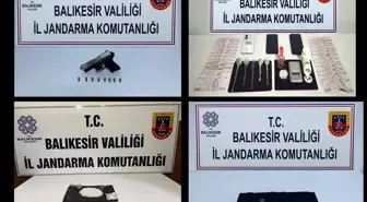 Balıkesir'de Kaçakçılık ve Uyuşturucu Operasyonu: 8 Şüpheli Yakalandı