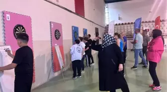 Bilecik'te Velilere Yönelik Dart Turnuvası Düzenlendi