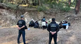 Fethiye'de 10 Düzensiz Göçmen Yakalandı