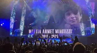 Gun's N' Roses, İstanbul konserinde Mattia Ahmet Minguzzi'ye şarkı hediye etti