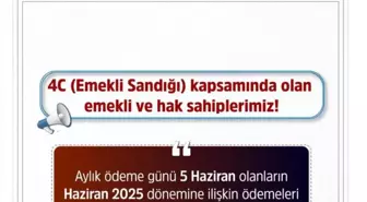 SGK'dan Emekli ve Hak Sahiplerine Müjde: Ödemeler 1 Gün Öne Çekildi