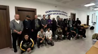 Tekirdağ'da Göçmen Kaçakçılığı Operasyonu: 21 Kaçak Göçmen Yakalandı