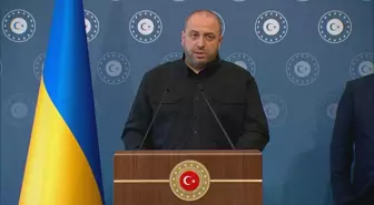 Ukrayna Savunma Bakanı Ümerov: Adımlar çok net: 'Ateşkes', 'İnsani adımların atılması' ve 'Liderler zirvesine hazırlık'