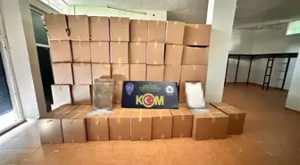Adana'da 44 Milyon TL Değerinde Kaçak Sigara Operasyonu