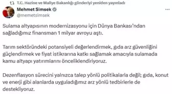 Dünya Bankası'ndan Sulama Altyapısına 1 Milyar Euro Destek