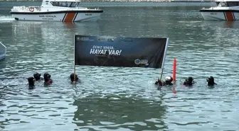 Amasra'da Deniz Temizliği Etkinliği: Dalgıçlar Atıkları Topladı