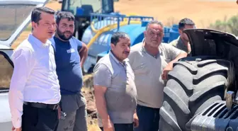 Başkan Olgun'dan Tarım Hasadı İncelemesi ve Yangın Uyarısı