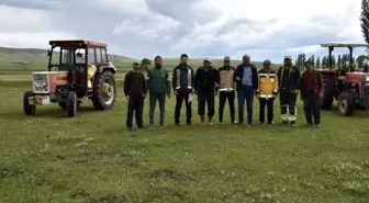 Bayburt'ta Mera Islah Projesi Kapsamında Üst Gübreleme Çalışması Yapıldı