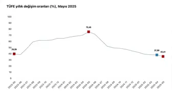 Hizmet Enflasyonu Düşerken Yıllık Mal Enflasyonu %28,7'ye Geriledi
