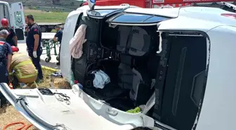 Kırıkkale'de Trafik Kazası: İki Yaralı
