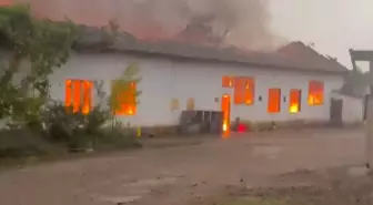 Kaman'da EÜAŞ Depo Yangını Kontrol Altına Alındı