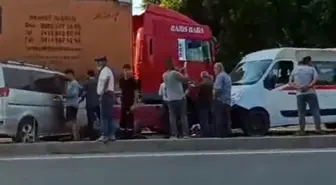 Mersin Tarsus'ta Trafik Kazası: 2 Yaralı