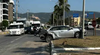 Milas'ta Trafik Kazası: Bir Yaralı