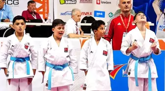 Milli Takım Balkan Çocuklar Karate Şampiyonası'nda 55 Madalya Kazandı