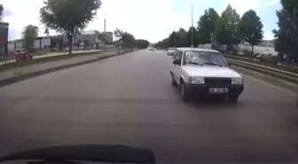 Bursa'da TOFAŞ Sürücüsünden Yürekleri Ağıza Getiren Makas