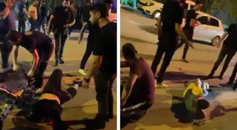 Tanımadıkları kişiler tarafından sokakta tabancayla ayaklarından vuruldular
