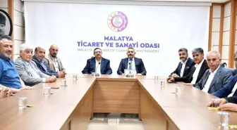 AK Parti Malatya İl Başkanı Ali Bakan, Ticaret ve Sanayi Kurumlarını Ziyaret Etti