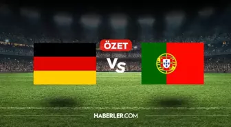 Almanya Portekiz maç özeti ve golleri! (VİDEO) Almanya Portekiz geniş özeti! Golleri kim attı, maç kaç kaç bitti?