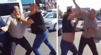 Ataşehir'de yol verme kavgasında yumruklar konuştu