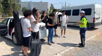 Aydın'da Bayram Öncesi Trafik Güvenliği Denetimleri Yapıldı