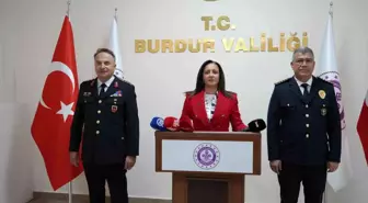 Burdur'da Genel Güvenlik Toplantısı: Vali Bilgihan'dan Önemli Açıklamalar