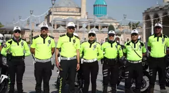 Konya'da bayram boyunca trafik denetimleri devam edecek