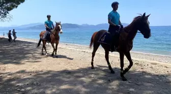 Dilek Yarımadası Milli Parkı'nda Atlı Jandarma Timi Göreve Başladı