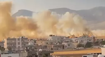 Kızıltepe'de Yangın: 350 Dönüm Buğday Alanı Zarar Gördü