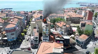 Tekirdağ'da Pastanede Yangın