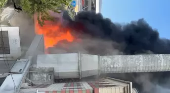 Kağıthane'de iş yeri yangını-2 / Ek görüntü