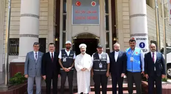 Diyanet İşleri Başkanı Erbaş, Suudi Arabistan Hac ve Umre Bakanı ile Görüştü
