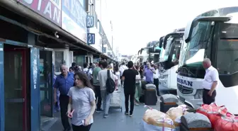 Kurban Bayramı'nda Otogarda Yoğunluk Artıyor